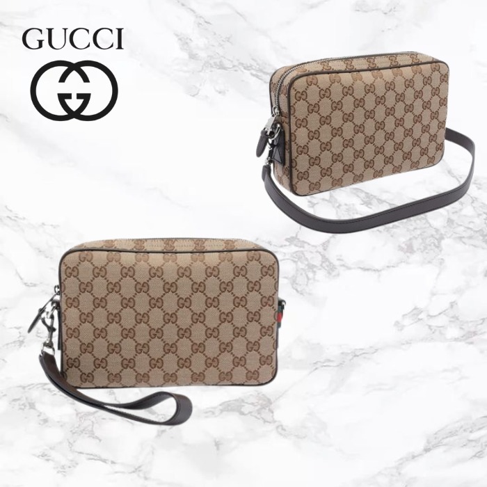 バッグ・カバンその他 Gucci SMALL GG CANVAS CROSSBODY BAG
