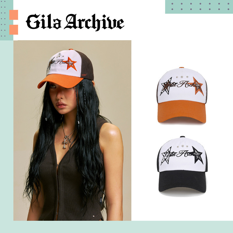 GILA ARCHIVE ♥ ANIMAL STAR MESH CAP /追跡付