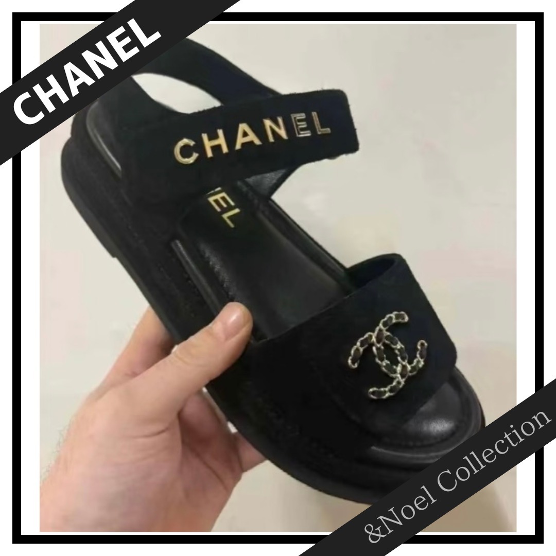 【履き心地最高♢夏のヘビロテ】CHANEL*サンダル