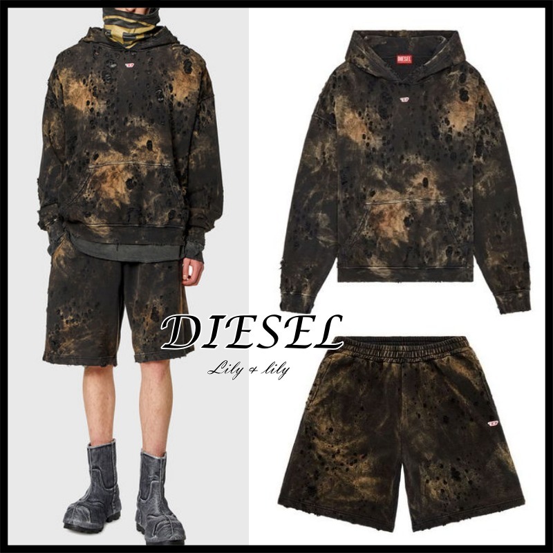 DIESEL ◆デストロイド フーディー パンツ 上下セット◆関送込み