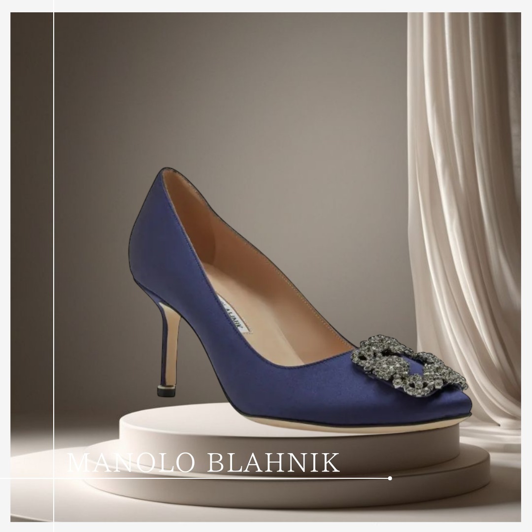 【MANOLO BLAHNIK】HANGISI 70 ハンギシ パンプス エレガント