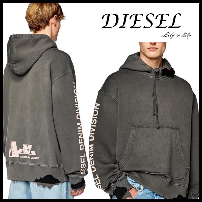 DIESEL◆BTS グク着用 S-MACSROT スウェットパーカー◆関送込み