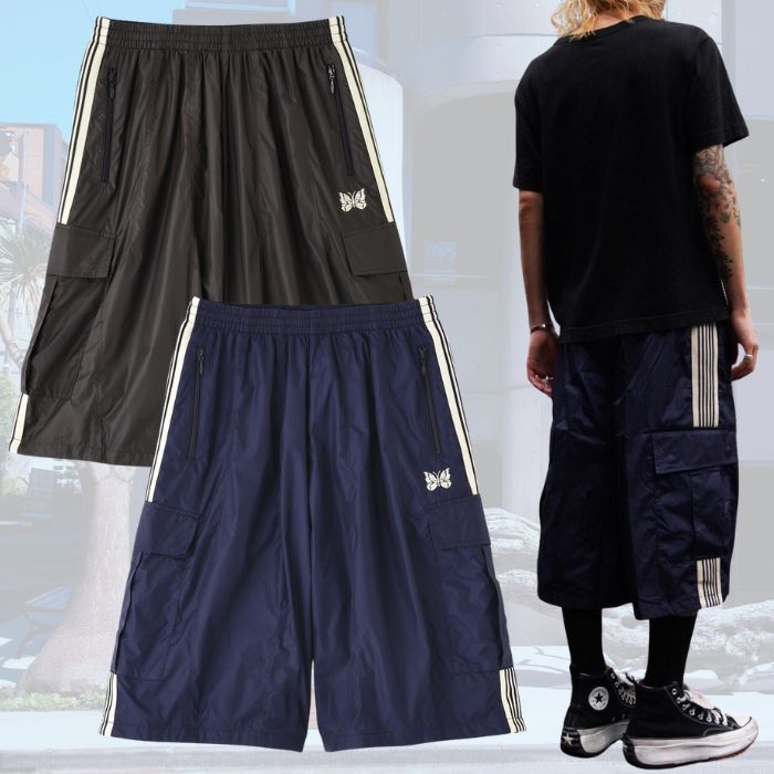 すぐ届く【別注レア】NEEDLES BDU H.D トラック ショートパンツ