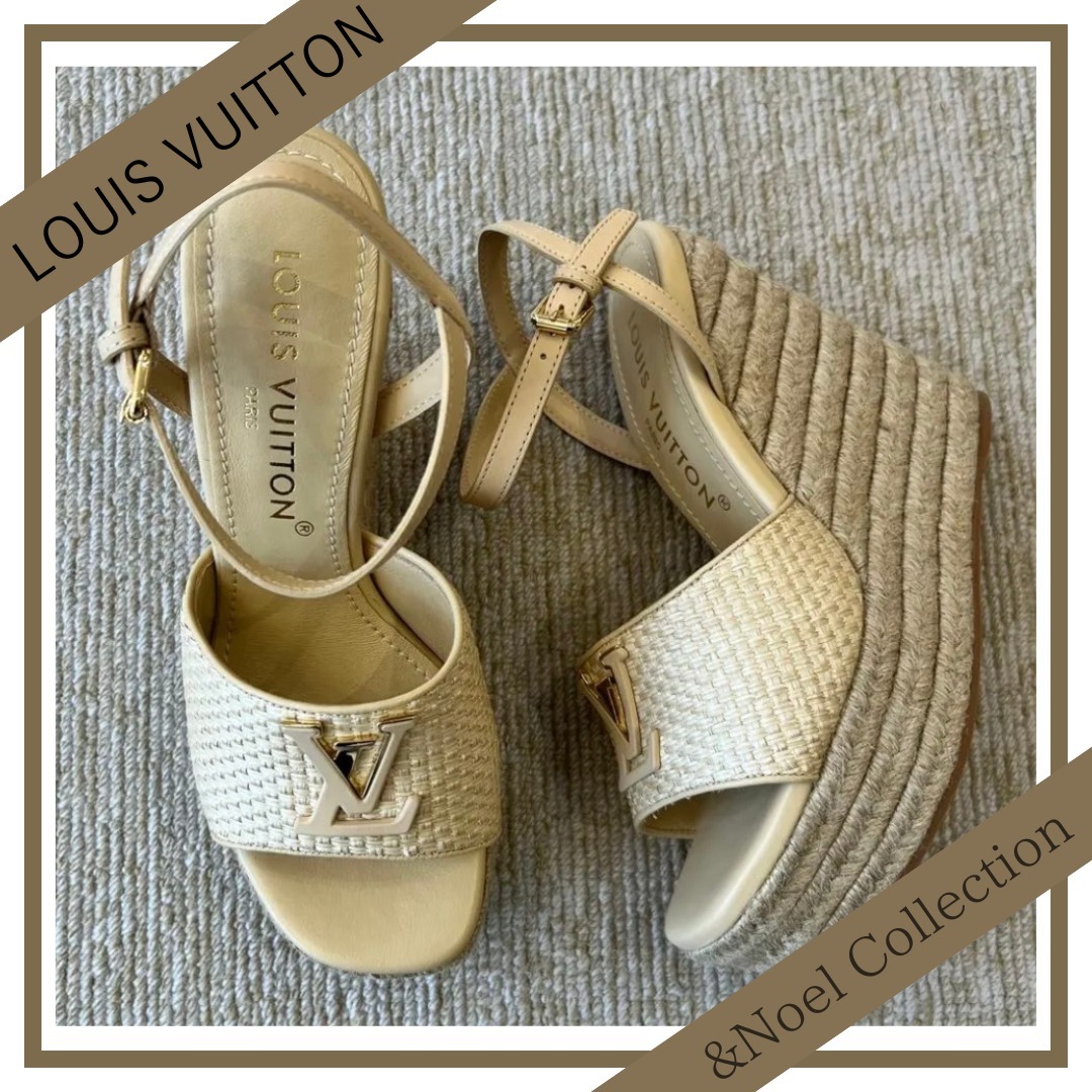 【日本未入荷ウェッジソール】Louis Vuitton *LV マレ サンダル