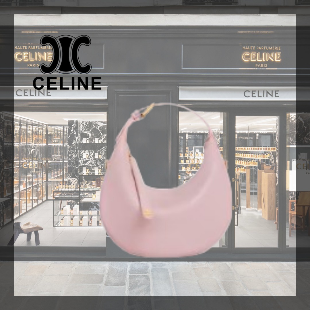 【CELINE】ティーン セリーヌ ルル ハンドバッグ★ピンク