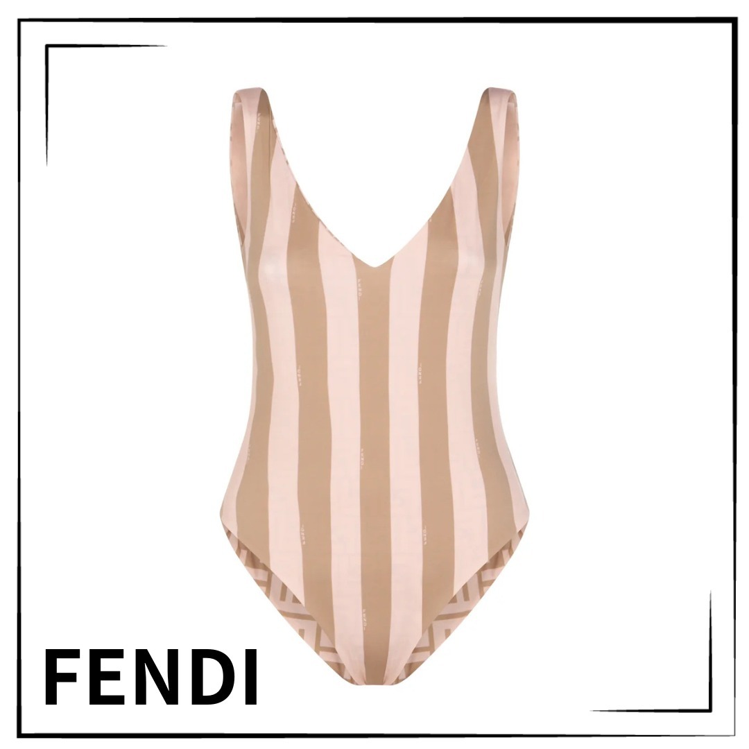 ★関税込み★FENDI リバーシブル ワンピース水着