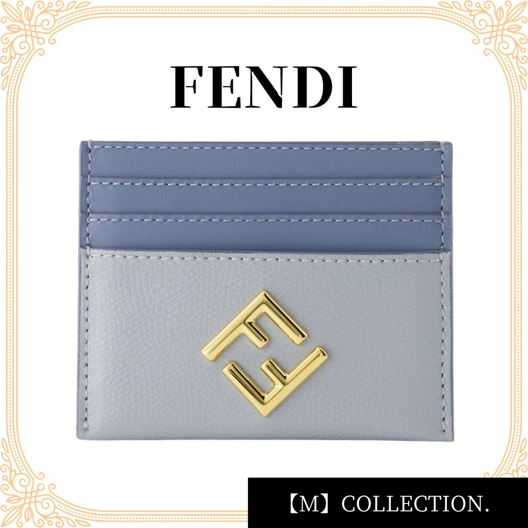 FENDI フェンディ FFダイヤモンド パネルカードケース