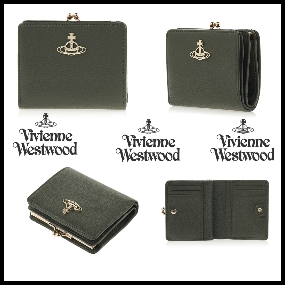 早期完売★VIVIENNE WESTWOOD がま口 二つ折り財布★送料関税込