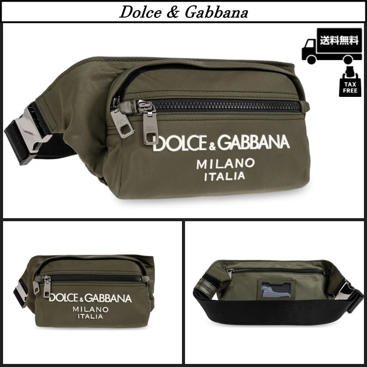 【Dolce & Gabbana】スモール ナイロン ベルトバッグ