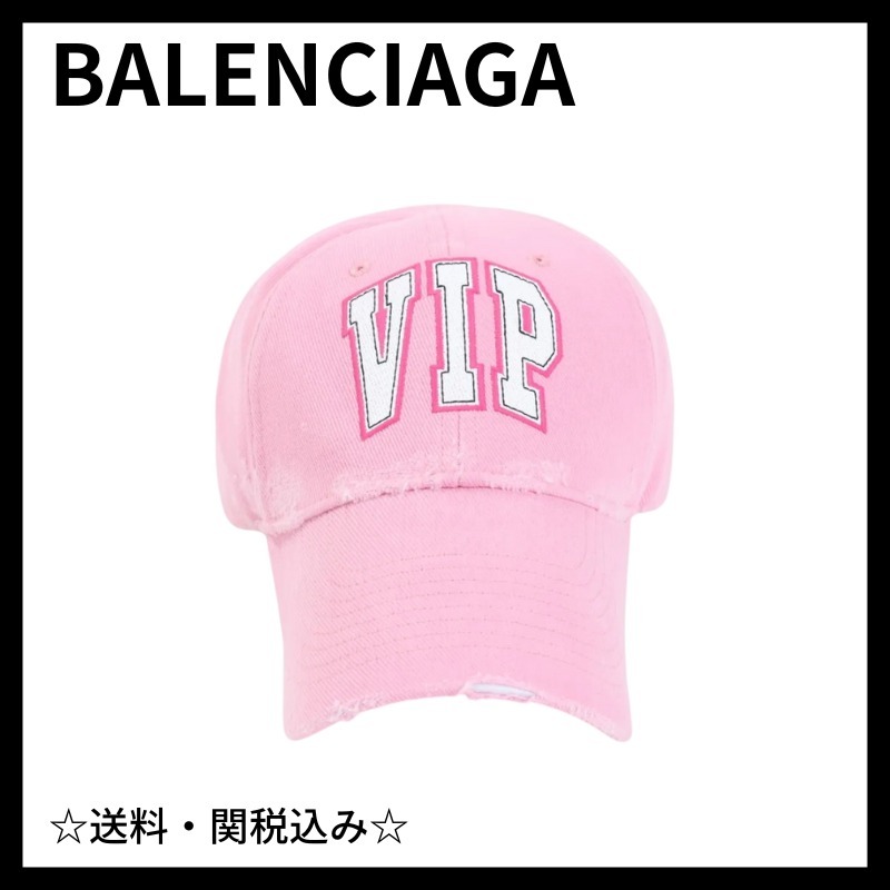 ◆BALENCIAGA◆ Vip Team Logo キャップ【送料/関税込み】