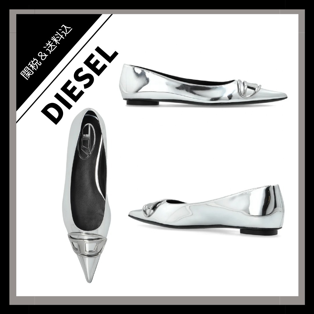 *Diesel*D-ヴィーナス-バレリーナ フラット