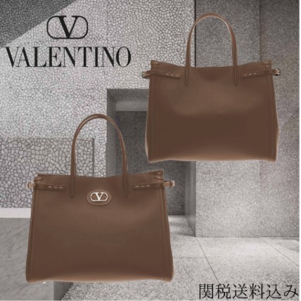 トートバッグ VALENTINO GARAVANI Medium antibes leather bag