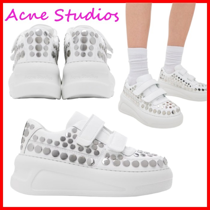Acne Studios ロゴ Steffey U Friend スタッズ スニーカー
