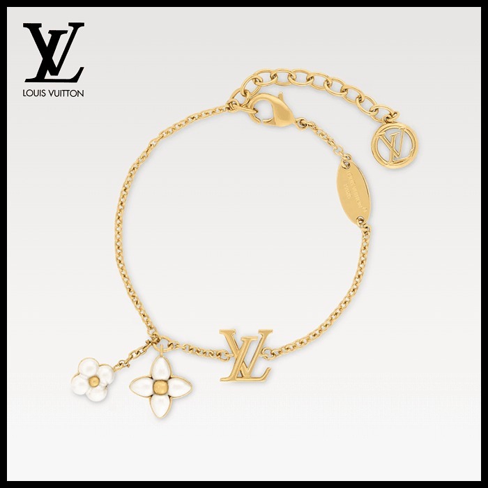 【エレガント☆】Louis Vuitton ブレスレット LV フローラグラム
