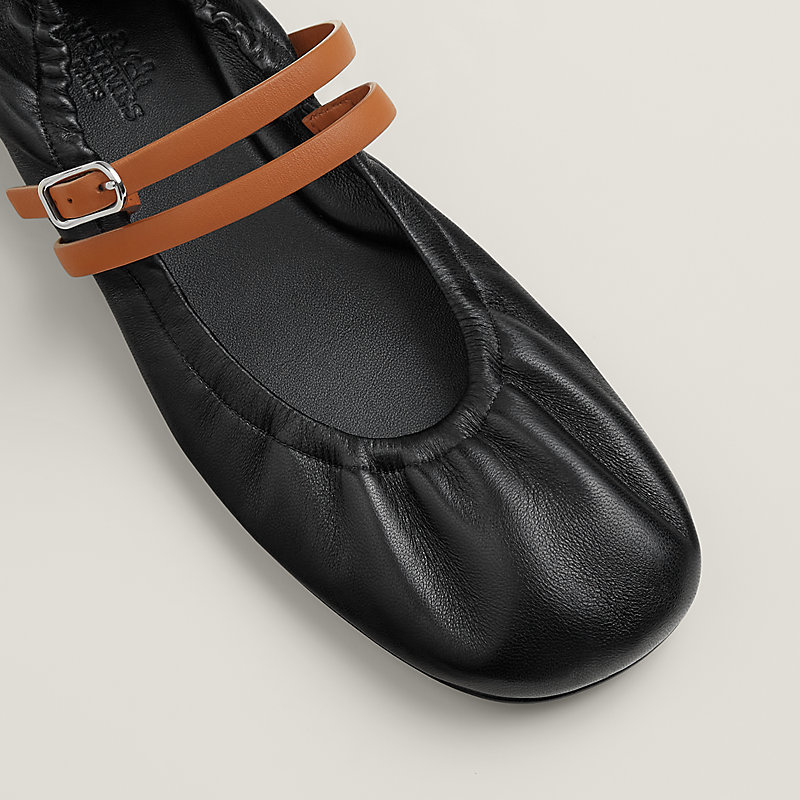シンプルで合わせやすい♪【HERMES】バレエシューズ《ジョリー》