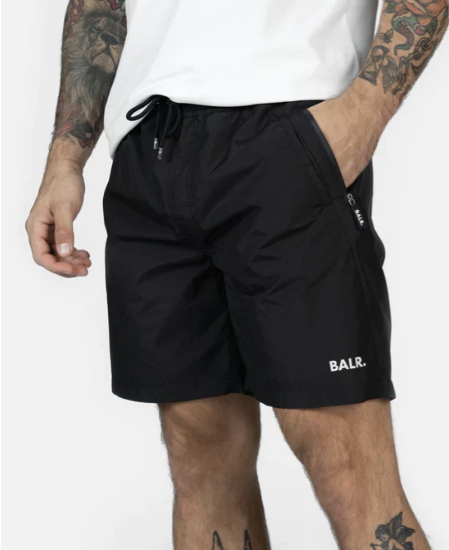 ☆BALR CLASSIC SHORTS JET BLACK ボーラー クラシック ショーツ