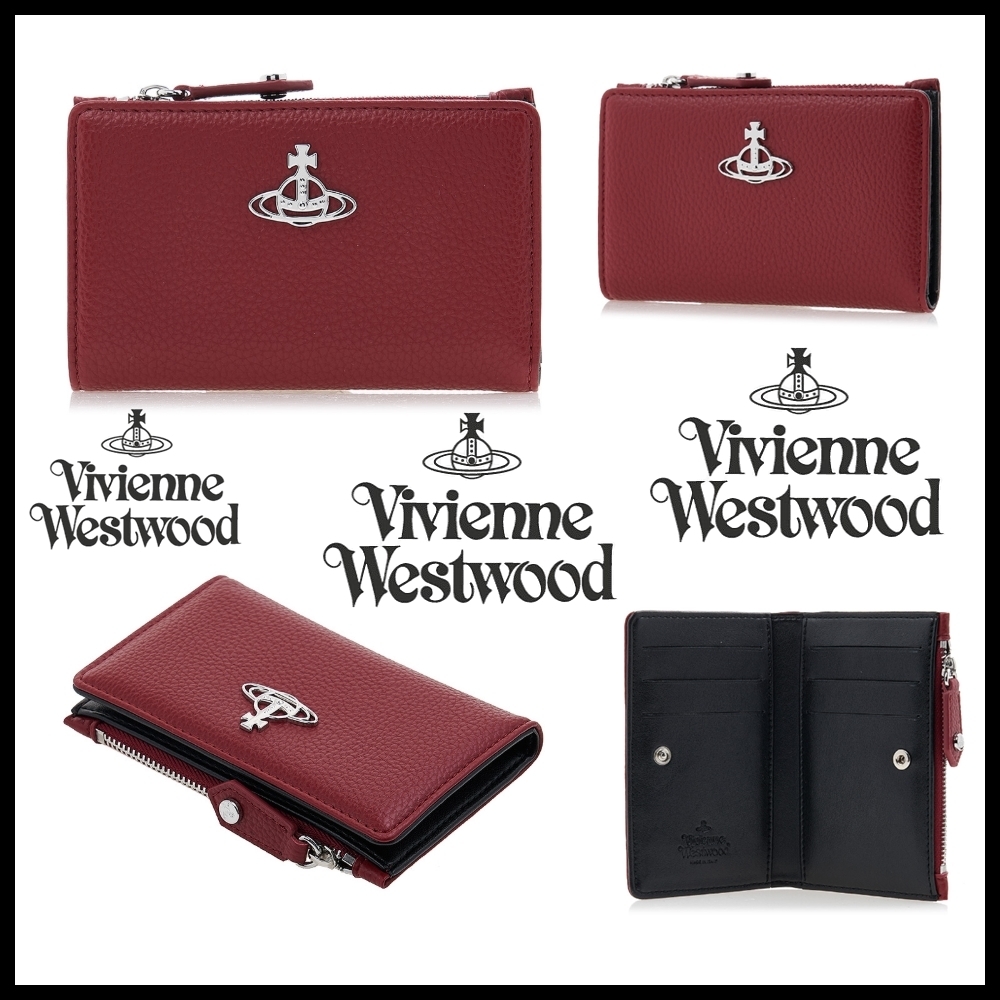 早期完売★Vivienne Westwood★ORB ロゴ カード財布☆RED★人気