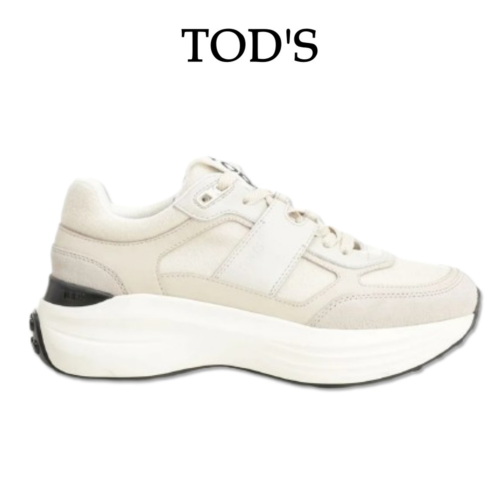 【Tod's】トッズ ラウンドトゥ レースアップ スニーカー