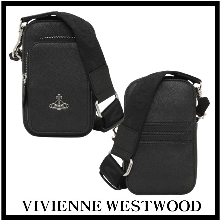 ☆関税込☆VivienneWestwood★ナイロン スマホ クロスバッグ★