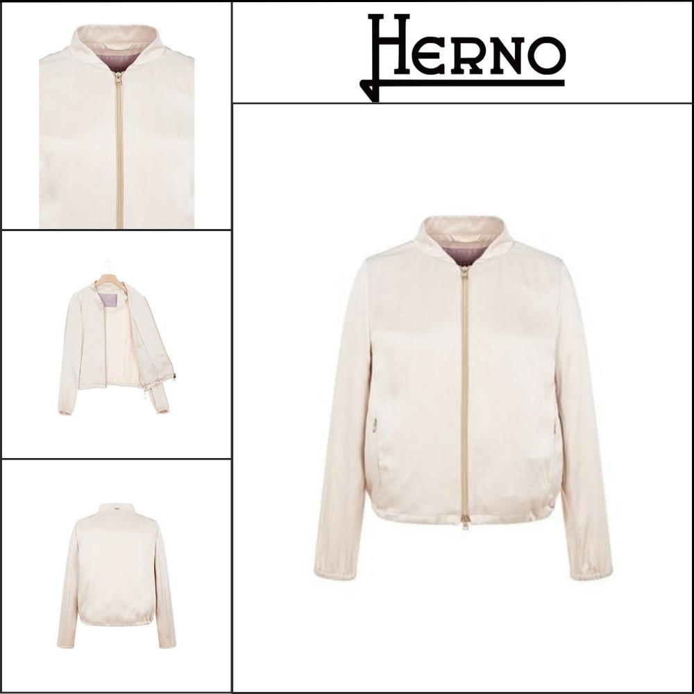 ◆正規品◆HERNO シルキーライト ジャケット ベージュ
