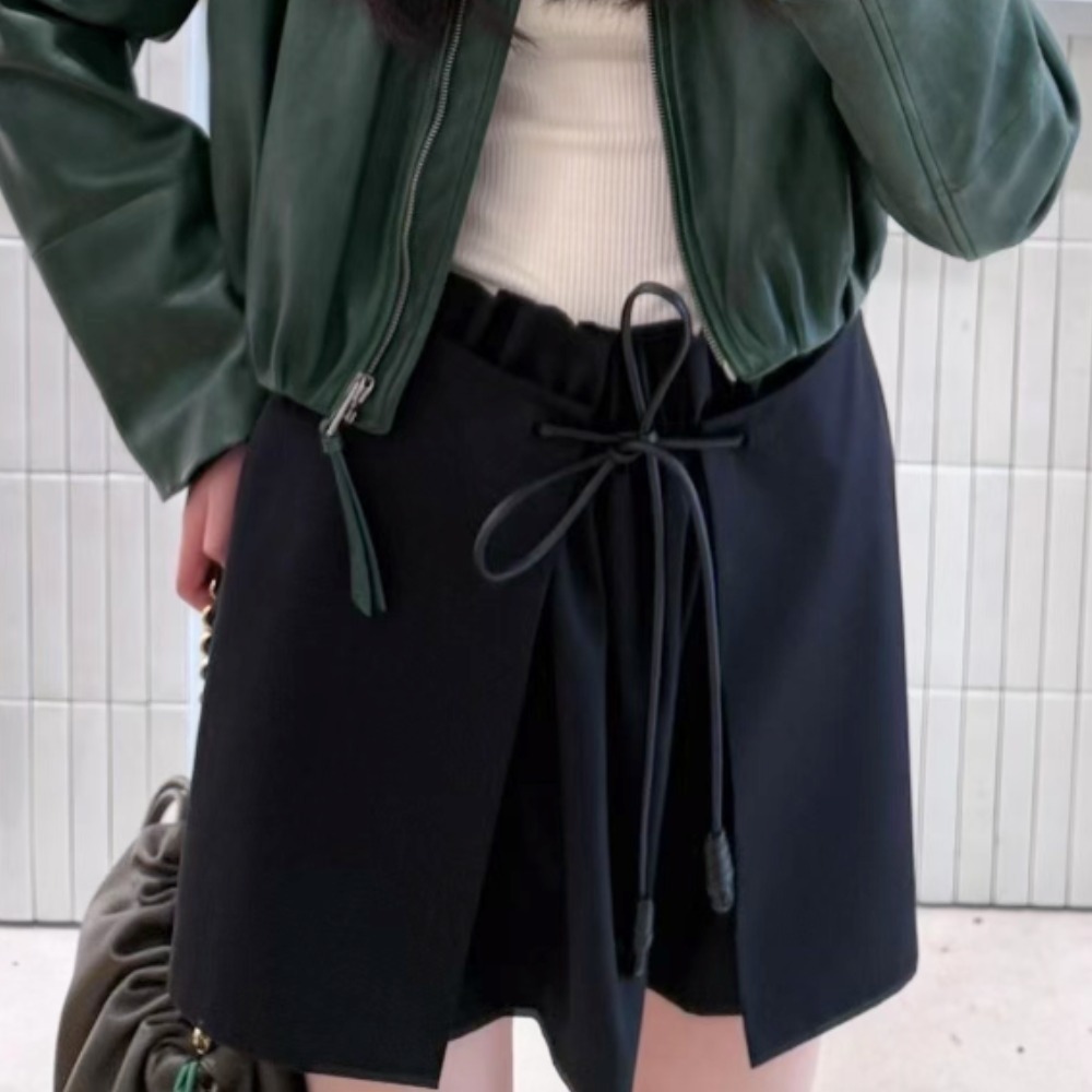 《大人かわいい》【LOEWE】コットン&シルク ミニ スカート