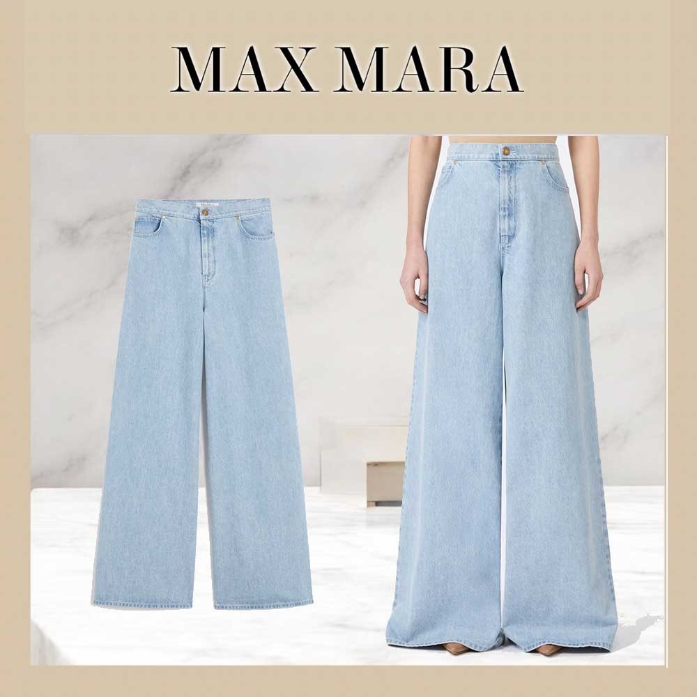 Max Mara AFFARI[アッファーリ] コットン デニム パンツ