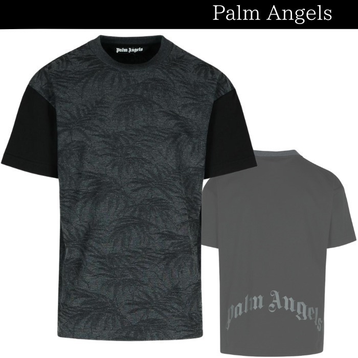 関税込★VIP価格【Palm Angels】パームス カーブド Tシャツ