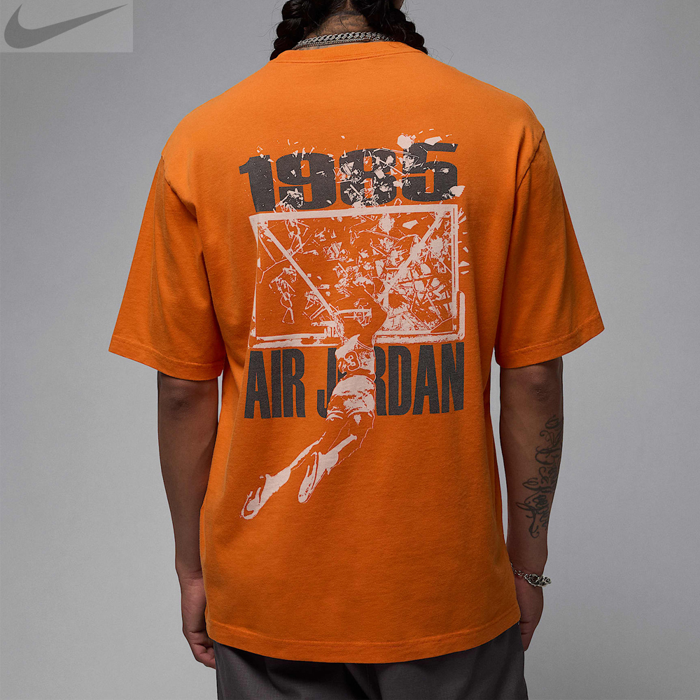 Tシャツ・カットソー NIKE JORDAN BROOKLYN MEN'S OVERSIZED GRAPHIC T-SHIRT