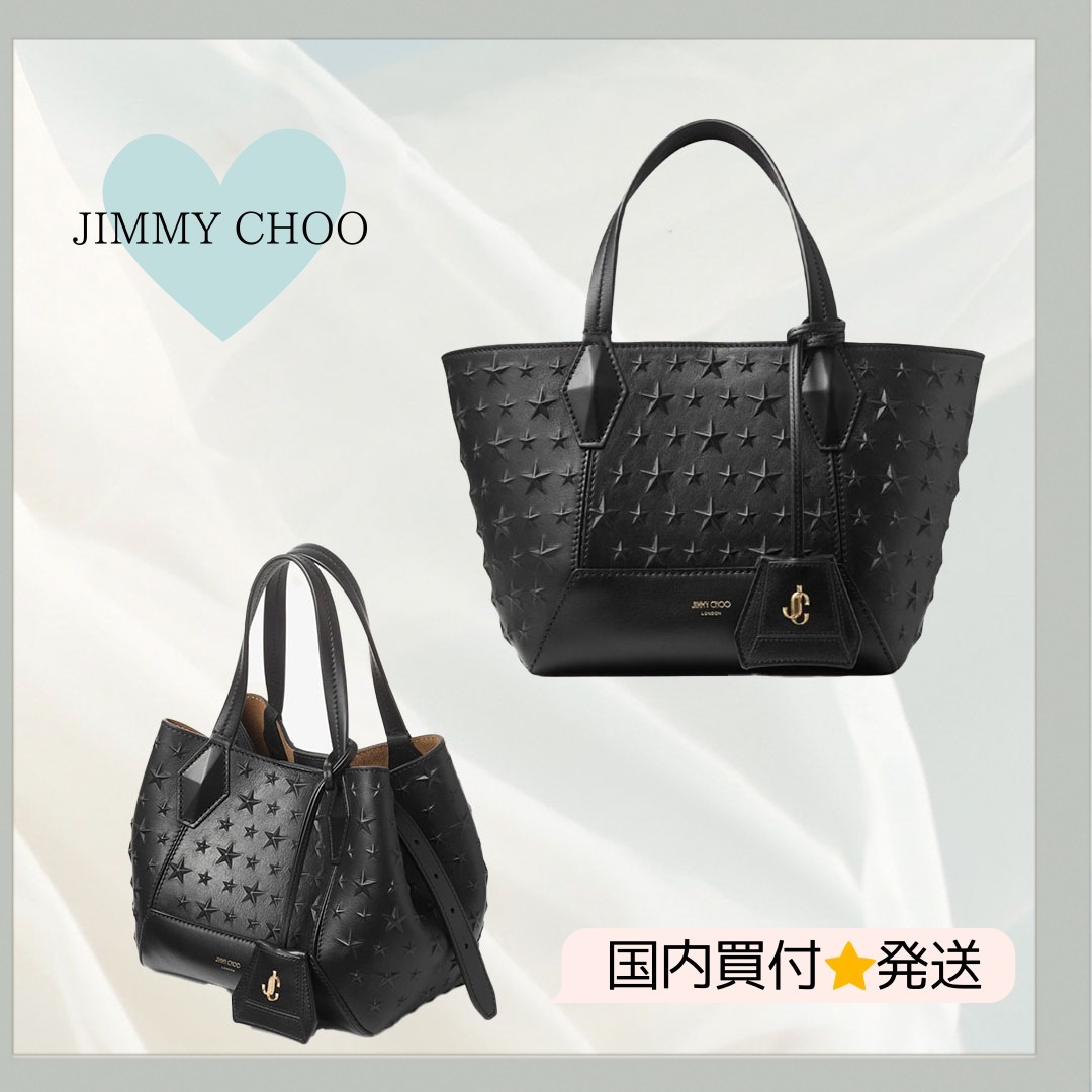 JIMMYCHOO ダイヤモンドトートS【安心の国内買付/国内発送】
