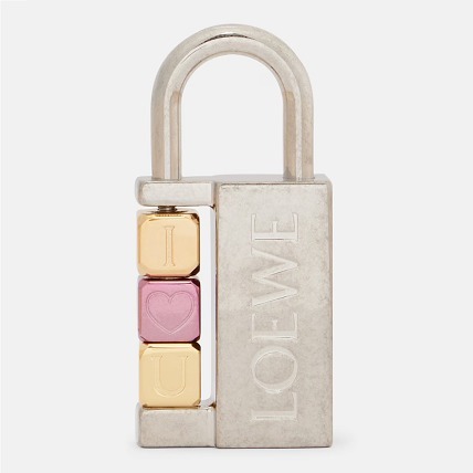 LOEWE 南京錠 バッグチャーム