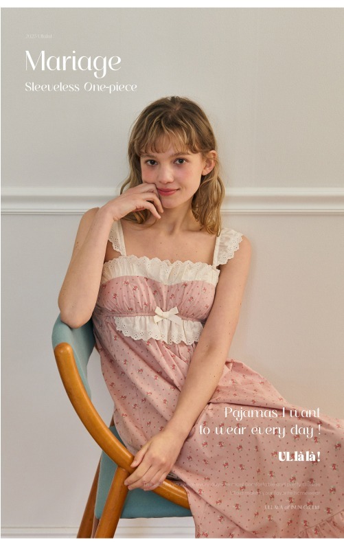 【ULLALA】Mariage Nasi One Piece Indie Pink