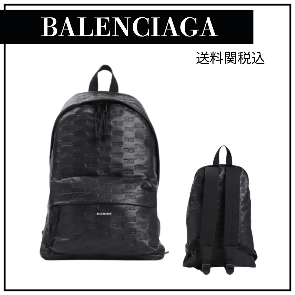 VIP価格★【BALENCIAGA】Signature M Backpack