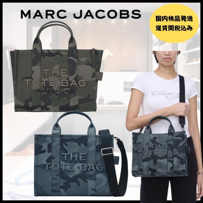 【Marc Jacobs】ザ カモ ジャカード トート バッグ ミディアム