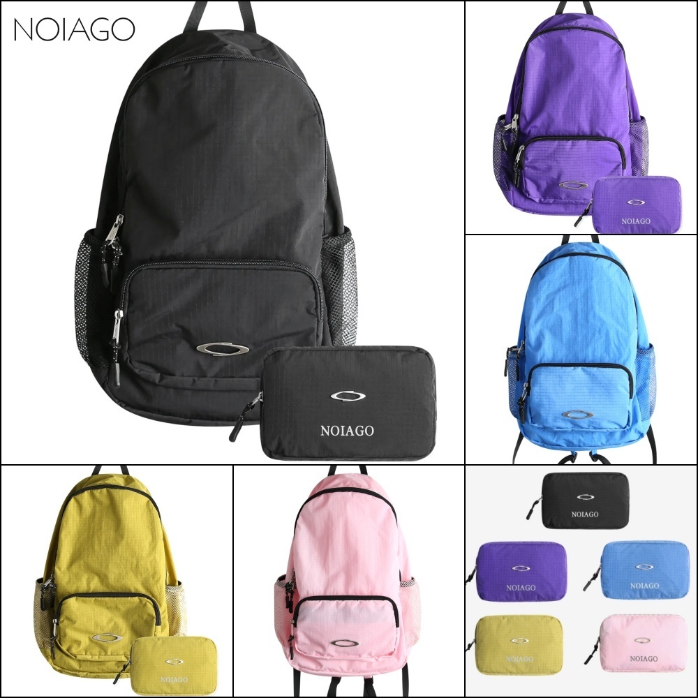 【NOIAGO】25SS PACKABLE TWO WAY BACKPACK ★ (5色)