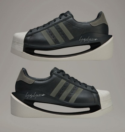 Y-3 靴 シューズ スニーカー ワイスリー ロゴ ストライプ 厚底