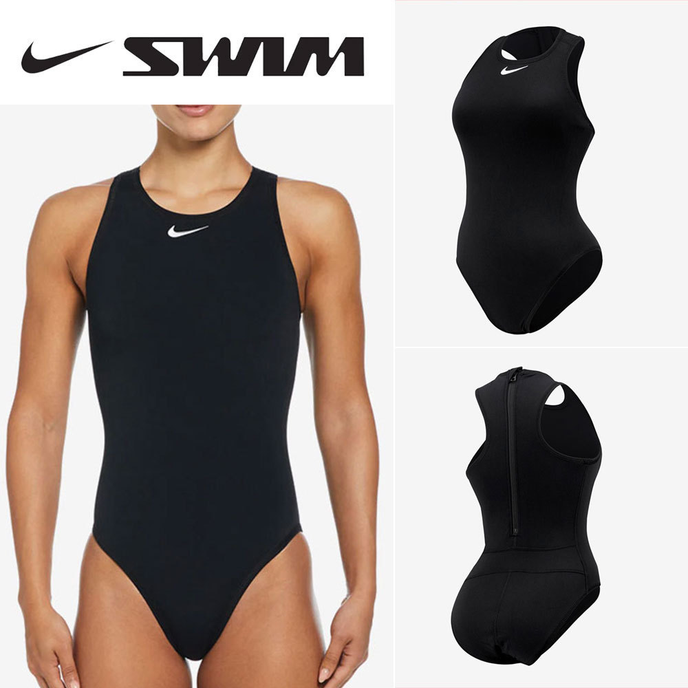 送料無料★NIKE SWIM アンサーポロハイネック 水着001