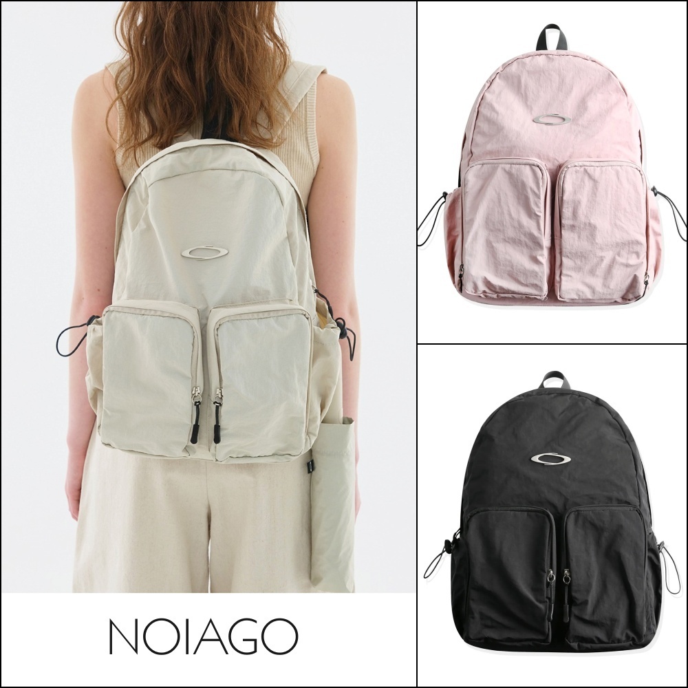 【NOIAGO】 25SS DOUBLE POCKET BACKPACK バックパック ★ (3色)