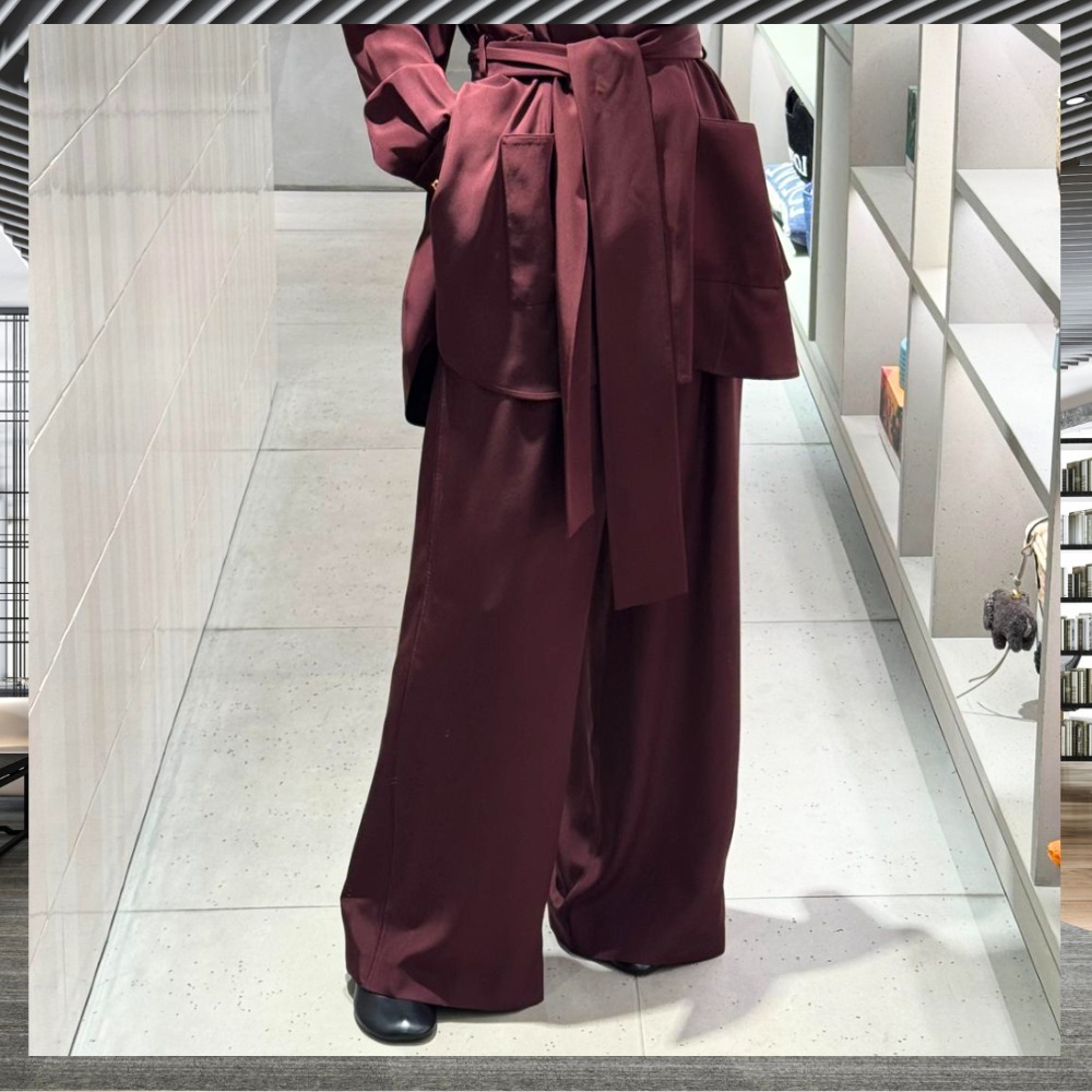 《リラックス感》【LOEWE】パジャマトラウザーズ シルク パンツ