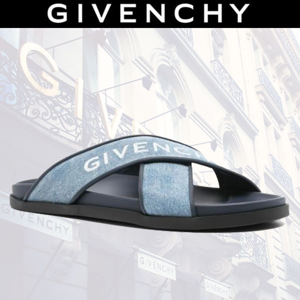 【残りわずか！】GIVENCHY 大人格好良い足元に♪ロゴ サンダル