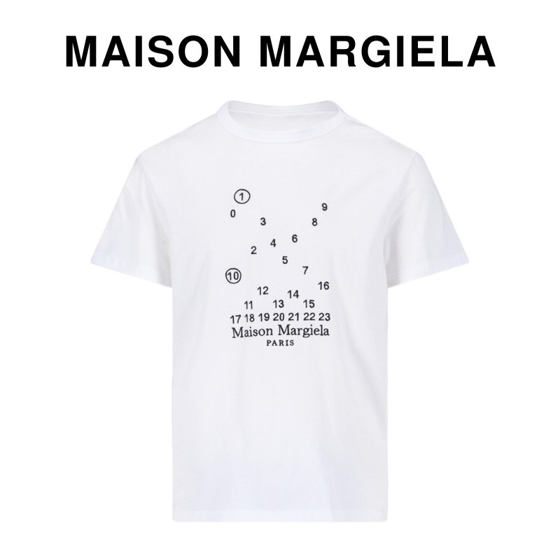 【MAISON MARGIELA】Numeric Logo Tシャツ