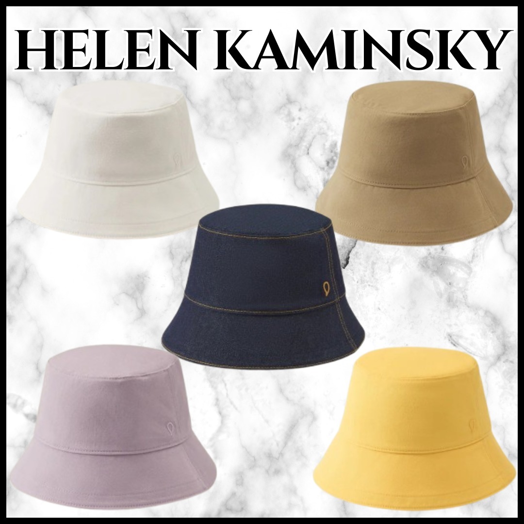 HELEN KAMINSKI★バケットハット コットン ロゴ インナーバンド