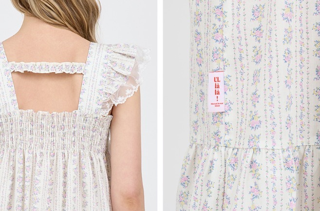 【ULLALA】Terria Nasi One Piece Ivory
