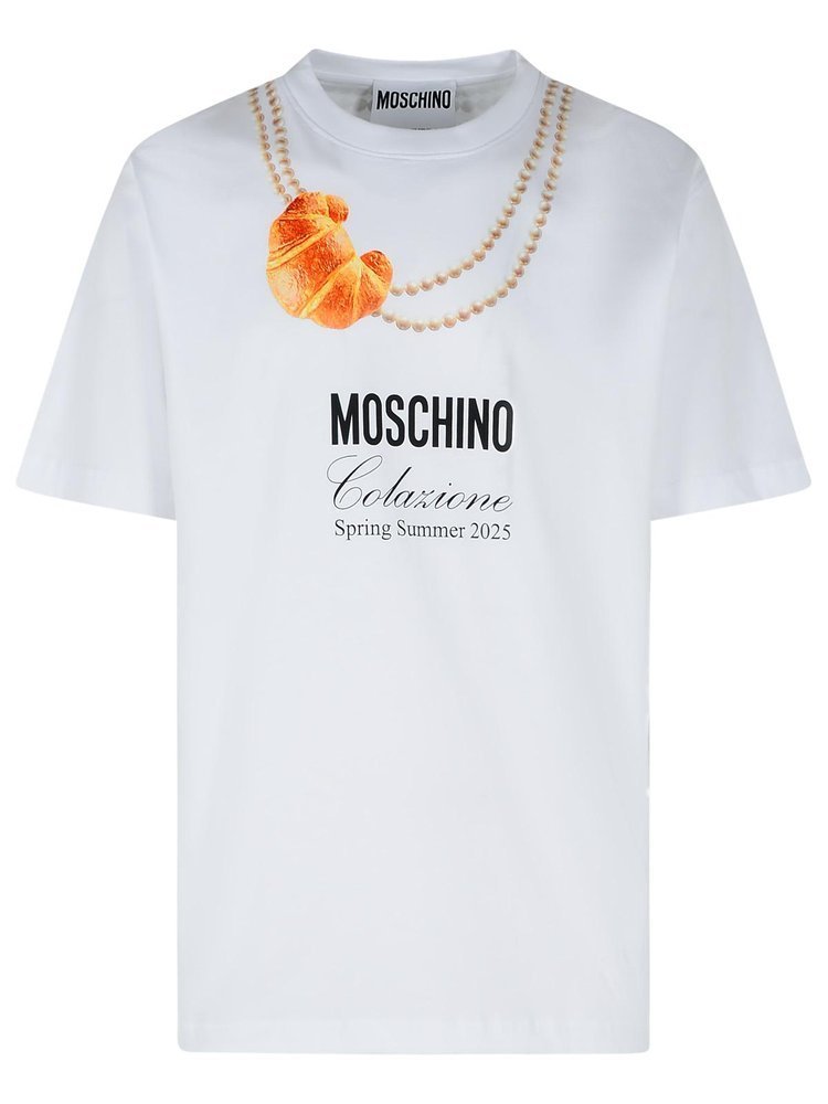 Moschino クラフィックフリントクルネックTシャツ 【関税込】