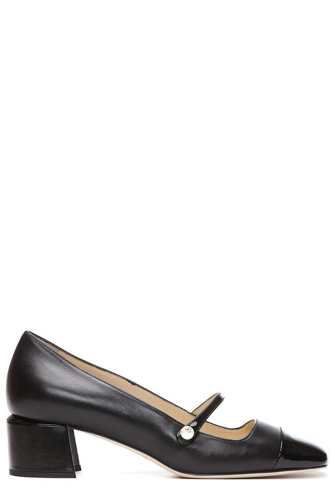 JIMMY CHOO エリサ 45 スクエアトゥ ハンフス ELISA45PTZ BLACK