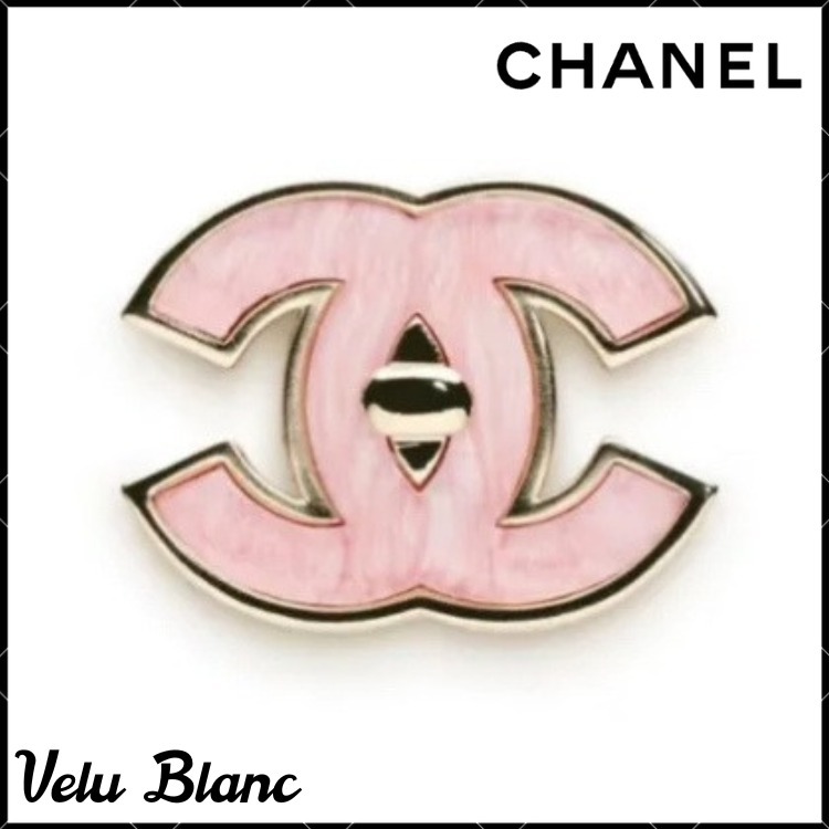 【CHANEL】CCマーク パールブローチ