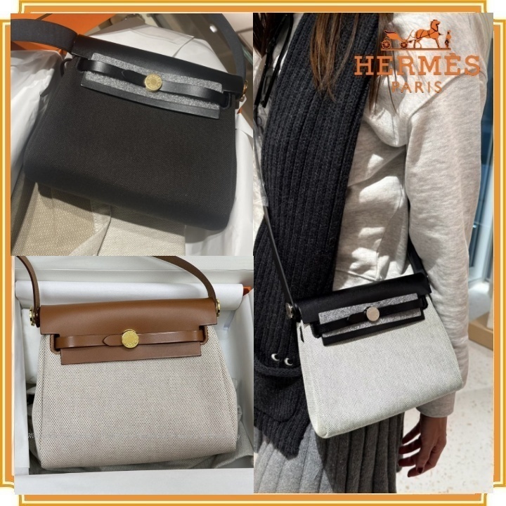 可愛いサイズ感♪【HERMES】Herbag Zip 20 ジップ ミニバッグ