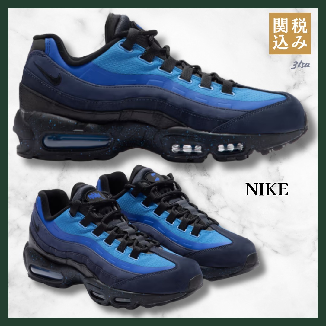 Nike★ナイキ コラボ エアマックス 95 SP Black/Blue メンズ 靴