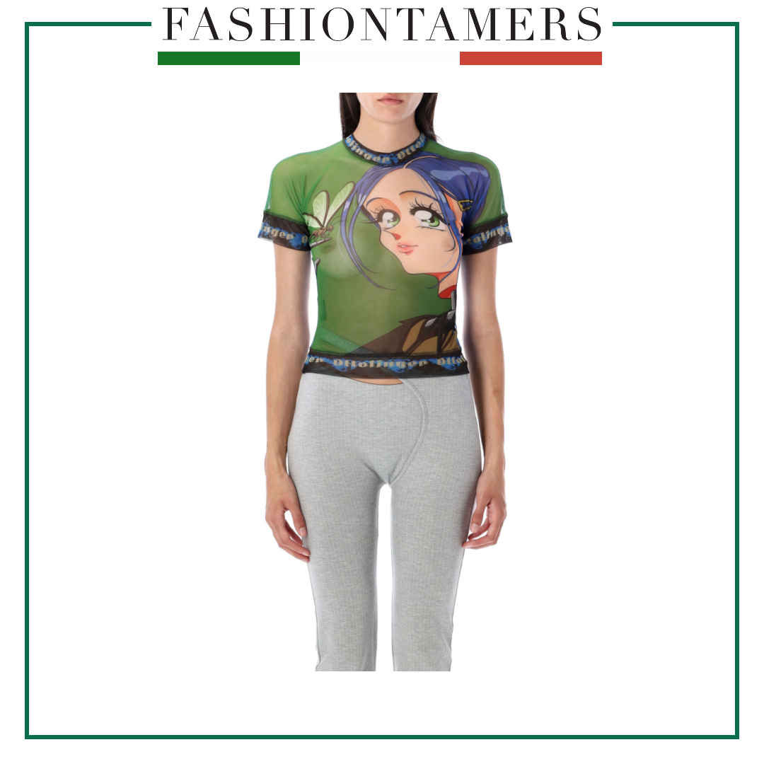 Tシャツ・カットソー OTTOLINGER 10110040105 Shirts Mesh t-shirt