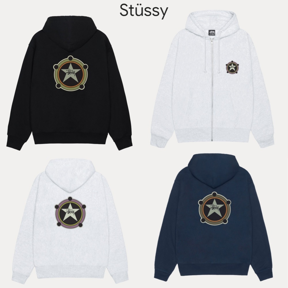 STUSSY★ RANGER ZIP HOODIE