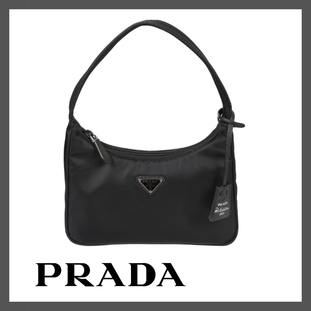 関税込【PRADA】ショルダーバッグ ブラック